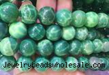 AGBS377 15 inches 14mm round green dragon veins agate beads wholesale