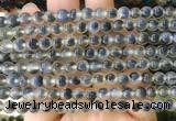 AGBS420 15 inches 6mm faceted round sugar heart agate beads wholesale