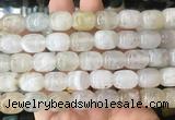 AGBS452 15 inches 12*14mm drum agate gemstone beads wholesale
