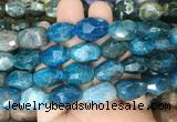 APBS02 15 inches 12*16mm - 13*18mm faceted nuggets apatite beads
