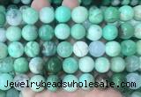 AUBS08 15 inches 12mm round australia chrysoprase gemstone beads wholesale