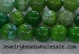 CAA1068 15.5 inches 10mm round dragon veins agate beads wholesale