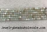 CAA1840 15.5 inches 4mm round banded agate gemstone beads