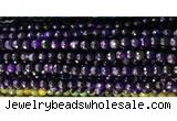 CAA2881 15 inches 6mm faceted round fire crackle agate beads wholesale