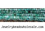 CAA2888 15 inches 6mm faceted round fire crackle agate beads wholesale