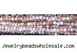 CAA2891 15 inches 6mm faceted round fire crackle agate beads wholesale