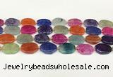 CAA4495 15.5 inches 15*20mm octagonal dragon veins agate beads