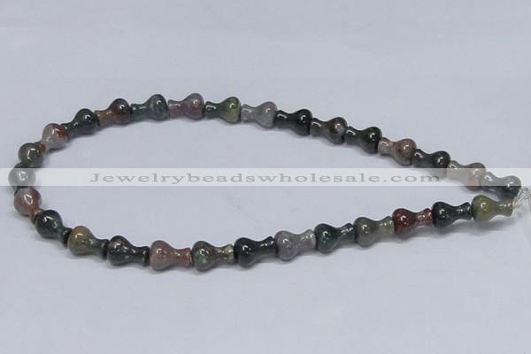 CAB466 15.5 inches 10*14mm vase-shaped indian agate gemstone beads