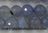 CAG4565 15.5 inches 14mm faceted round agate beads wholesale