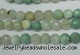 CAG4811 15 inches 6mm faceted round fire crackle agate beads