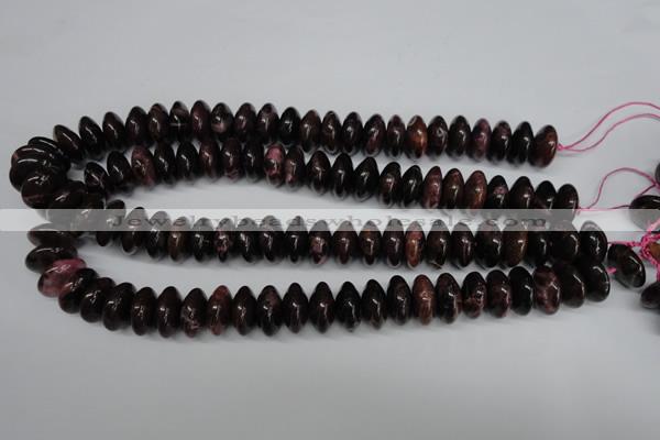 CAG5644 15 inches 8*16mm rondelle agate gemstone beads wholesale