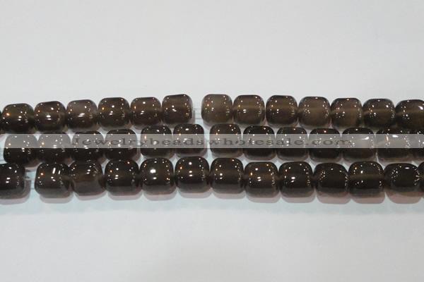 CAG6542 15.5 inches 14*14mm square Brazilian grey agate beads