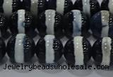CAG9134 15.5 inches 10mm round tibetan agate beads wholesale