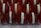 CAG9143 15.5 inches 12mm round tibetan agate beads wholesale