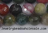 CAG9833 15.5 inches 10mm faceted round Indian agate beads