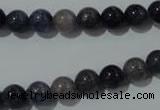 CAJ502 15.5 inches 8mm round blue aventurine beads wholesale