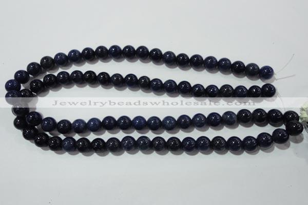 CAJ503 15.5 inches 10mm round blue aventurine beads wholesale