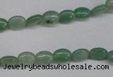 CAJ676 15.5 inches 5*8mm oval green aventurine beads