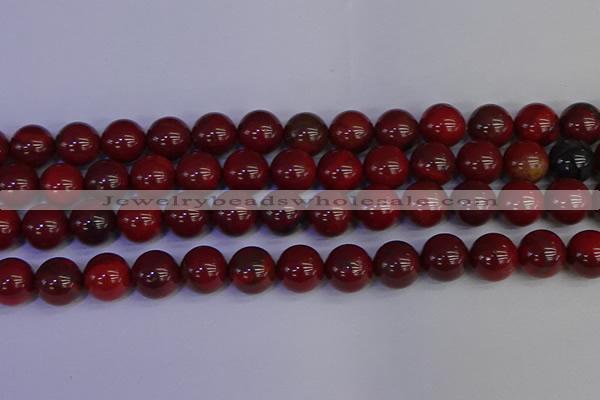CAJ755 15.5 inches 14mm round apple jasper beads wholesale