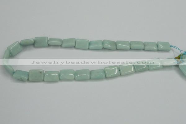 CAM149 15.5 inches 12*16mm rectangle amazonite gemstone beads