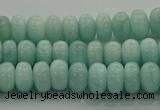 CAM1531 15.5 inches 4*6mm rondelle natural peru amazonite beads