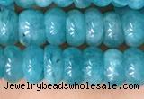 CAM1713 15.5 inches 4*6mm rondelle natural amazonite beads