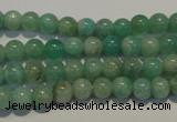CAM802 15.5 inches 6mm round Brazilian amazonite beads wholesale