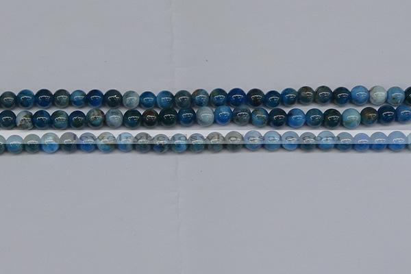 CAP411 15.5 inches 6mm round apatite gemstone beads wholesale