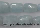 CAQ415 8*12mm – 18*28mm faceted nuggets natural aquamarine beads