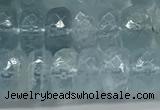 CAQ893 15.5 inches 5*9mm - 5*10mm faceted rondelle aquamarine beads