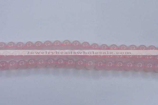 CBC303 15.5 inches 10mm round pink chalcedony beads wholesale
