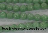 CBJ343 15.5 inches 8mm round AAA grade natural jade beads