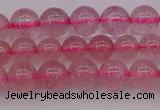 CBQ481 15.5 inches 6mm round strawberry quartz beads wholesale
