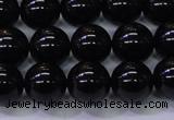 CBQ503 15.5 inches 10mm round natural black quartz beads