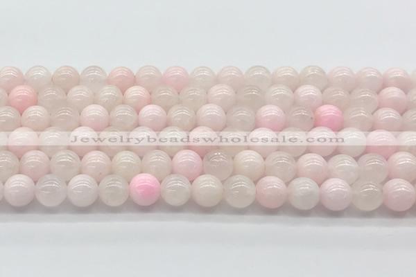 CCA521 15.5 inches 8mm round pink calcite gemstone beads