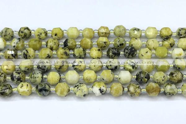 CCB1435 15 inches 7mm - 8mm faceted gemstone beads