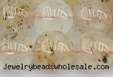 CCB1552 15 inches 10mm round mica quartz beads