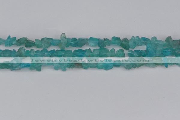 CCH703 15.5 inches 4*6mm - 6*8mm blue apatite chips beads