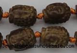 CCJ232 15.5 inches 13*18mm carved buddha China jade beads
