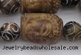 CCJ236 15.5 inches 22*28mm carved buddha China jade beads
