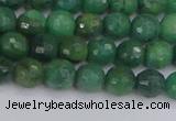 CCJ411 15.5 inches 6mm faceted round west African jade beads