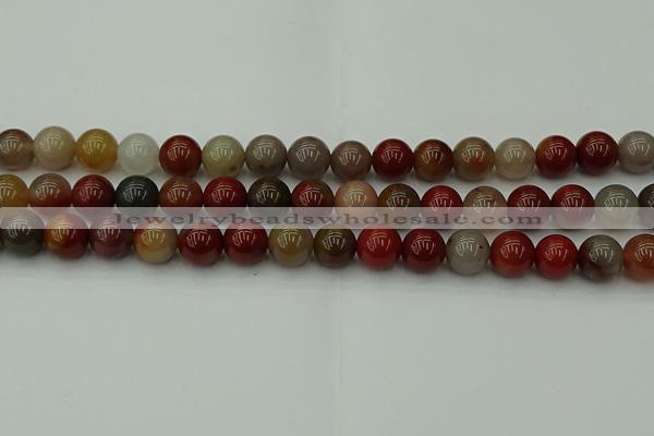 CCJ454 15.5 inches 12mm round colorful jasper beads wholesale