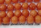 CCN2051 15 inches 6mm faceted round candy jade beads wholesale