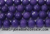 CCN2058 15 inches 6mm faceted round candy jade beads wholesale