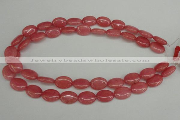 CCN2222 15.5 inches 13*18mm oval candy jade beads wholesale