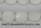 CCN2233 15.5 inches 16mm faceted coin candy jade beads wholesale