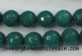 CCN2282 15.5 inches 12mm faceted round candy jade beads wholesale
