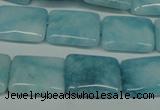 CCN2940 15.5 inches 13*18mm rectangle candy jade beads wholesale