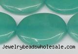 CCN3993 15.5 inches 30*40mm oval candy jade beads wholesale