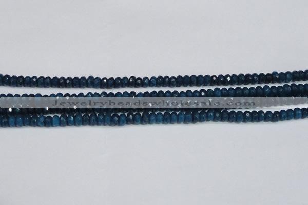CCN4136 15.5 inches 4*6mm faceted rondelle candy jade beads